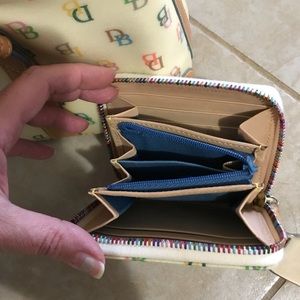 Dooney Bourke hand bag with wallet